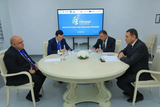 Hokim Xayrullo Bozorov SHHT Bosh kotibining o‘rinbosari Suxayl Xon bilan uchrashuv o‘tkazdi