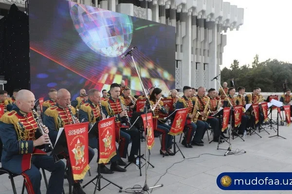 The international festival "Peace Trumpet" starts in Tashkent with the participation of military bands of the SCO member states