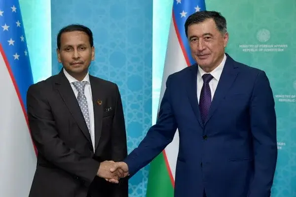 Vladimir Norov receives the Ambassador of the People's Republic of Bangladesh