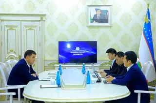 Наманган и SCG обсудили проекты в дорожном строительстве