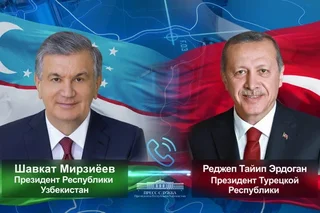 Лидеры Узбекистана и Турции обсудили вопросы дальнейшего углубления стратегического партнерства