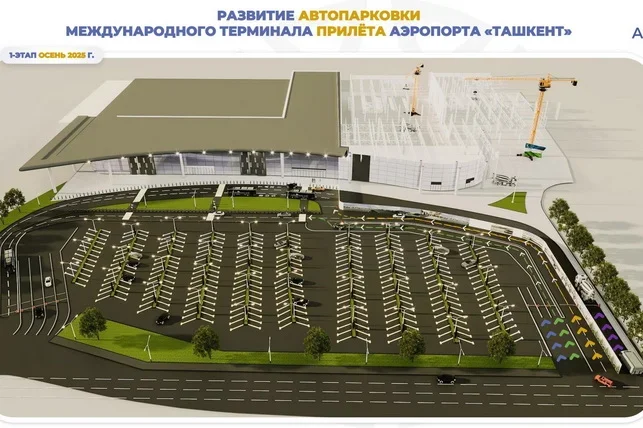 Uzbekistan Airports Unveils Reconstruction Plan for the Arrival Square at Tashkent International Airport