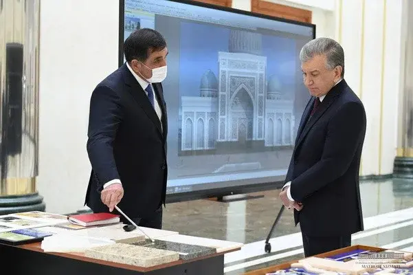 Projects for the construction of a number of facilities presented to Uzbek President