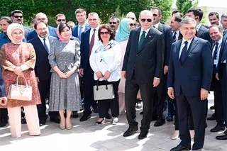 Главы Узбекистана и Турции посетили мавзолей Бахоуддина Накшбанда