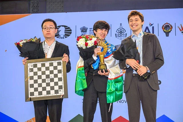Javokhir Sindarov Awarded the Title of “Honored Athlete of Uzbekistan”