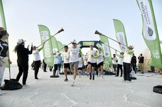 Environmental Marathon "Contribution to the Future of Our Planet" at Barsakelmes: Running for Planet Preservation