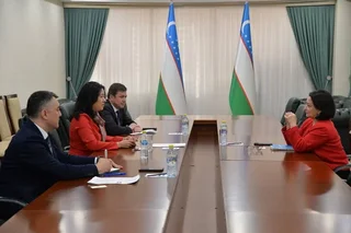 O‘zbekiston tashqi ishlar vazirligi maslahatchisi YUNISEF vakili bilan uchrashdi