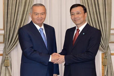Uzbek President receives outgoing Chinese envoy