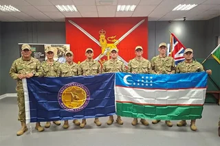 Uzbekistan Team Wins Prize at Cambria Patrol International Exercises in Wales