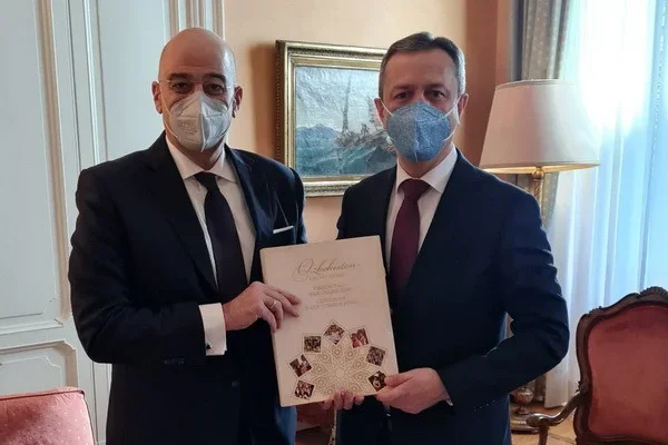 Ambassador of Uzbekistan meets with Greek Foreign Minister