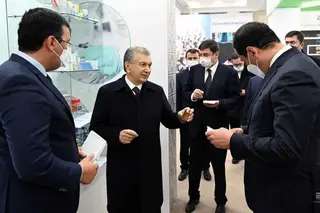 Shavkat Mirziyoyev completes his trip to the Republic of Karakalpakstan