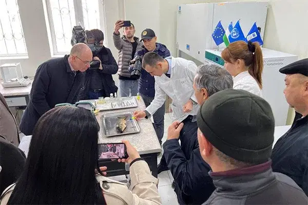 ЕС и ПРООН передали лабораторное оборудование для поддержки устойчивого производства рыбной продукции.