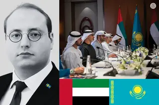 Alex Matrsson: Kazakhstan and Abu Dhabi Are Building a Strategic Bridge on the Sidelines of the 18th BRICS Summit in New Delhi, India