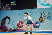 Toshtemirov og‘ir atletika bo‘yicha Osiyo chempionatida uchta kumush medal oldi