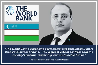 Alex Matrsson on President Mirziyoyev's Partnership with the World Bank