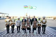 Лидеры Узбекистана, Туркменистана и Азербайджана посетили выступление группы «Галкыныш»