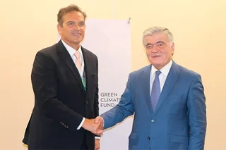 A delegation of Uzbekistan holds negotiations with the Deputy Executive Director of the Green Climate Fund
