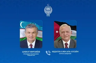Oʻzbekiston Prezidenti va Iordaniya Podshohi oʻrtasida telefon suhbati boʻlib oʻtdi