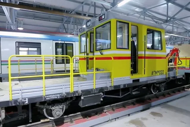 Tashkent Metro Adds Modern AGM Rail Trolleys to Its Fleet for Tunnel Maintenance