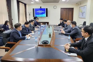 Состоялась встреча с представителями корпораций KOICA, KIGAM и KOMIR