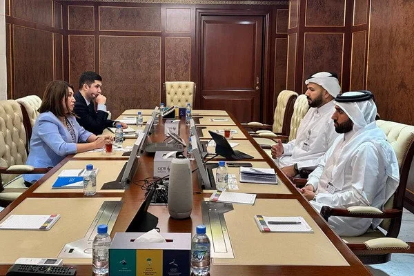 Issues of cooperation with the Qatar Development Bank were discussed