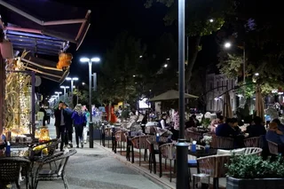The first stage of creating a "gastronomic" street on Taras Shevchenko Street completed