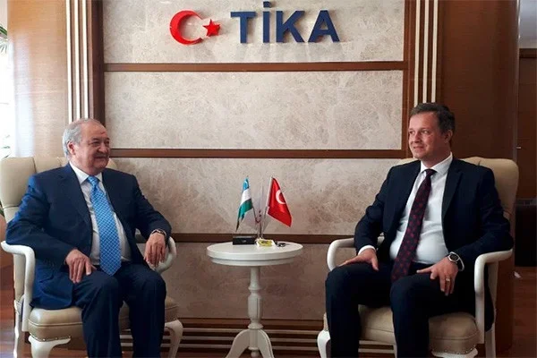 Глава МИД Узбекистана провел встречу с председателем TIKA