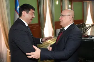 First Deputy Foreign Minister of Uzbekistan receives the Ambassador of Kyrgyzstan