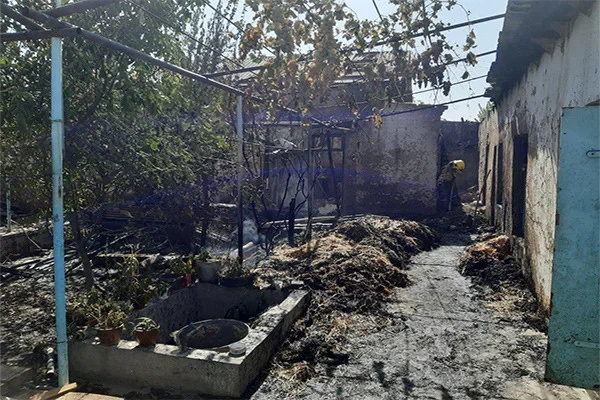 One person died from an explosion of a domestic gas cylinder