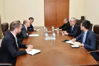 Ismatulla Irgashev holds talks with the Ambassador of the United States of America