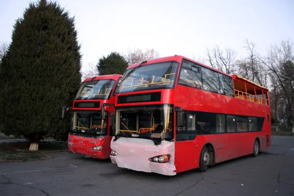 Aznur Travel launches first excursion double-decker buses in Tashkent