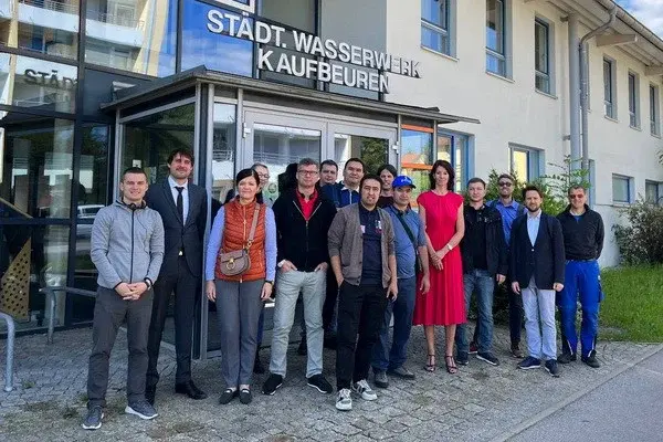 A delegation from Uzbekistan visits the IFAT-2022 water industry exhibition in Munich