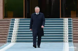 President of Uzbekistan departs for Kazakhstan