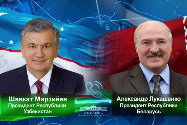Президенты Узбекистана и Беларуси обсудили актуальные вопросы двустороннего сотрудничества