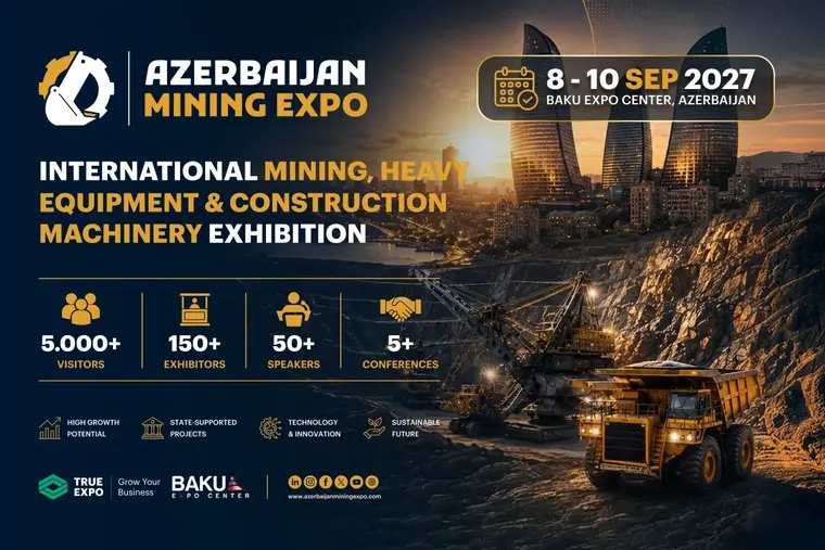 Azerbaijan Mining Expo 2027 пройдет в Баку 8–10 сентября
