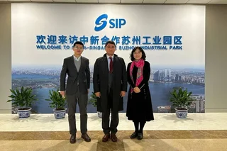 Issues of creating a joint venture with the Chinese Suzhou Industrial Park were discussed