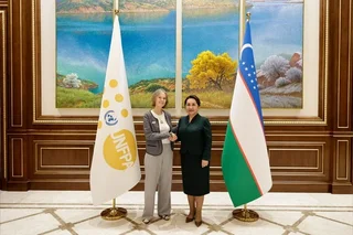 Oliy Majlis Senati Raisi UNFPA mintaqaviy direktori  bilan uchrashdi