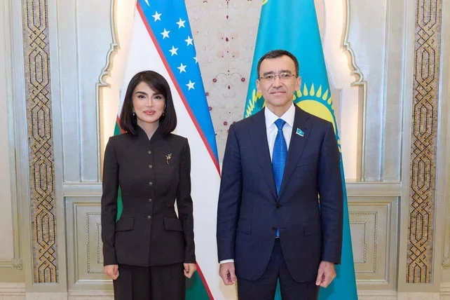Saida Mirziyoyeva Qozog‘iston Parlamenti Senati raisi bilan uchrashuv o‘tkazdi