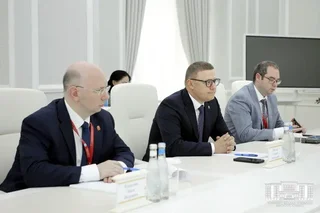 Tashkent mayor holds meeting with a delegation from the Chelyabinsk and Astrakhan regions of the Russian Federation