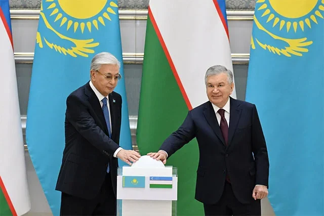 Мирзиёев и Токаев запустили новые узбекско-казахстанские проекты