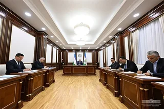 Туман ва шаҳарларнинг мастер режалари юзасидан ахборот берилди