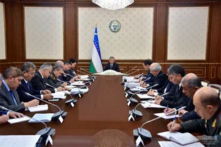 Uzbek President holds Security Council meeting