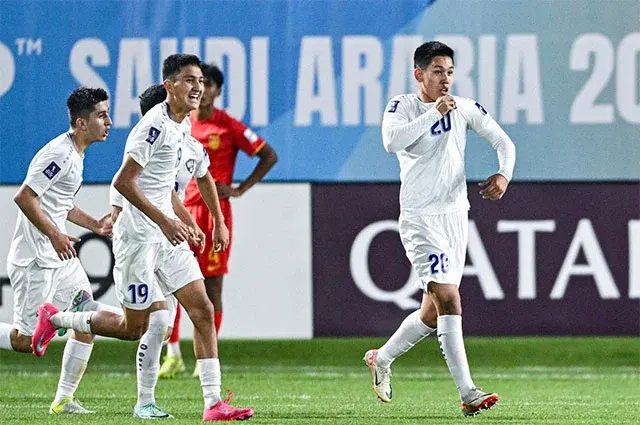 Uzbekistan advances to quarterfinals of AFC U-17 Cup after victory over China