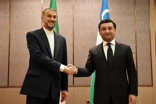 Uzbek, Iranian exchange views on the prospects for further development of bilateral relations