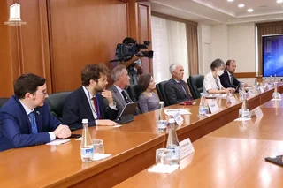Meeting with representatives of the delegation of the French enterprise Movement “MEDEF International”