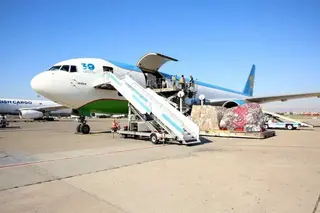 Uzbekistan sends 170 tonnes of humanitarian aid to Turkiye