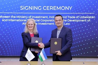 ISSV va Xalqaro moliya korporatsiyasi (IFC) o‘rtasida hamkorlik to‘g‘risidagi bitim imzolangani