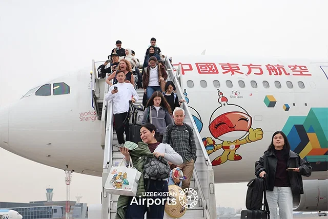 Xitoyning "China Eastern" aviakompaniyasi Toshkent va Shanxayni to‘g‘ridan-to‘g‘ri reyslar bilan bog‘ladi