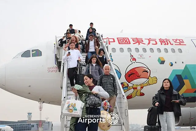 Xitoyning "China Eastern" aviakompaniyasi Toshkent va Shanxayni to‘g‘ridan-to‘g‘ri reyslar bilan bog‘ladi