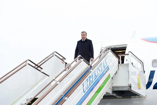 Президент Узбекистана прибыл в Самарканд